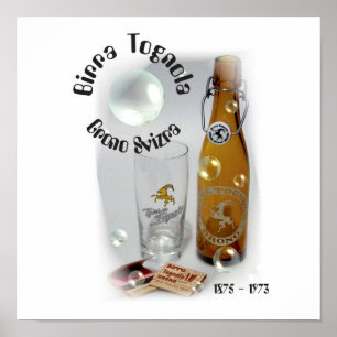 Birra Tognola Grono Svizra póster