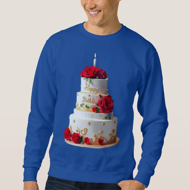 Birthday Cake Art diseña camisetas (Anverso)