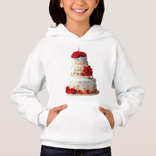 Birthday Cake Art diseña camisetas (Anverso)