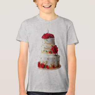 Birthday Cake Art diseña camisetas