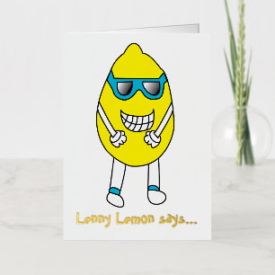 Birthday Funny Lemon