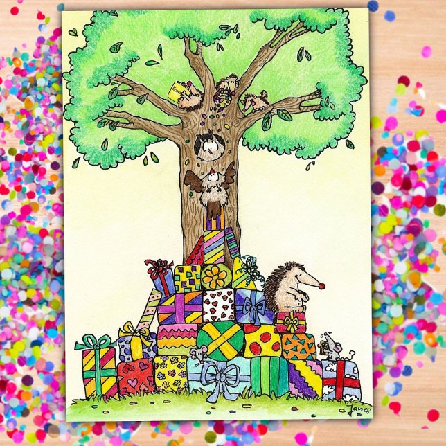 BIRTHDAY PRESENTA postal de Nicole Janes (Subido por el creador)