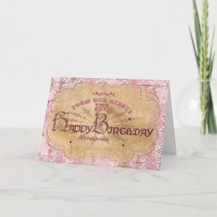 BirthdayVintageTypography - Tarjeta de felicitació