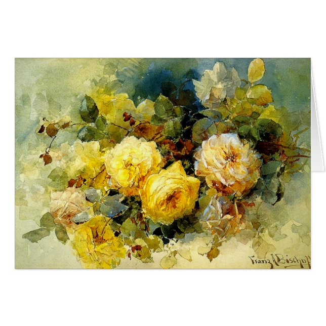 Bischoff - Rosas (amarillo) (Anverso (Horizontal))