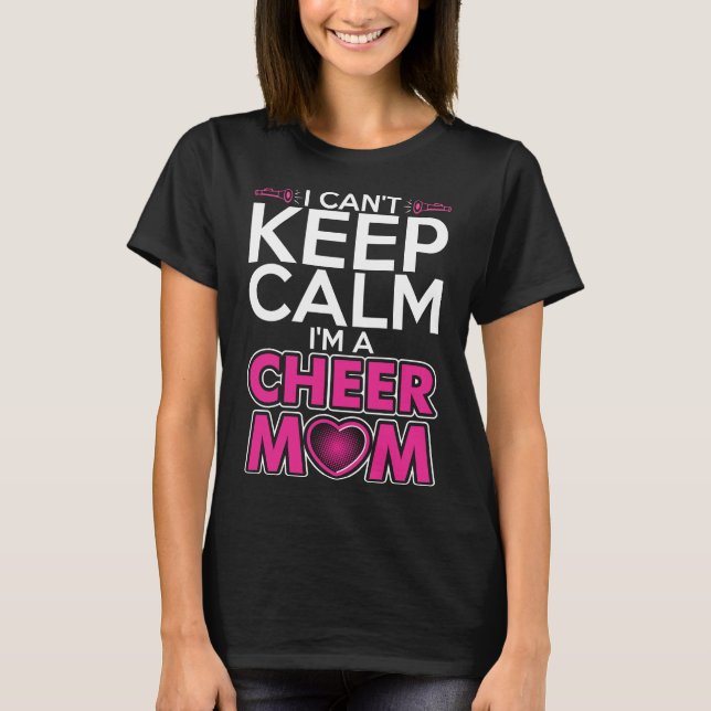 Biselo guardo la calma Im una camiseta de la mamá (Anverso)