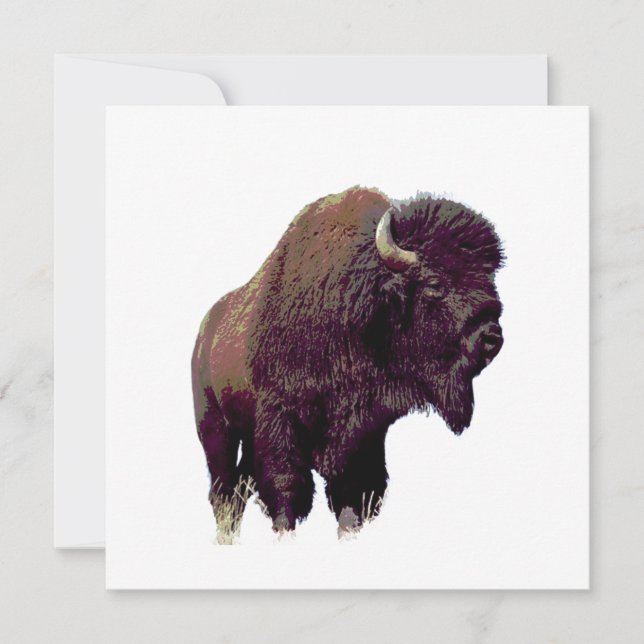 Bison Búfalo  (Anverso)