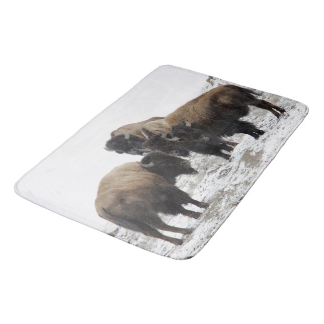 Bison Buffalo Mancave, alfombra para la entrada de (Angular)