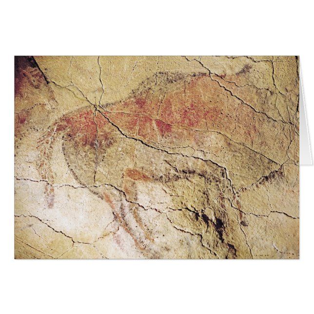 Bisonte de las cuevas en Altamira, c.15000 A.C. (Anverso (Horizontal))