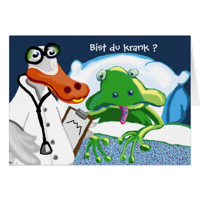 ¿Bist du krank? (Anverso (Horizontal))