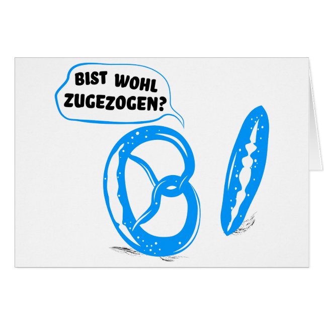 Bist wohl zugezogen (Anverso (Horizontal))
