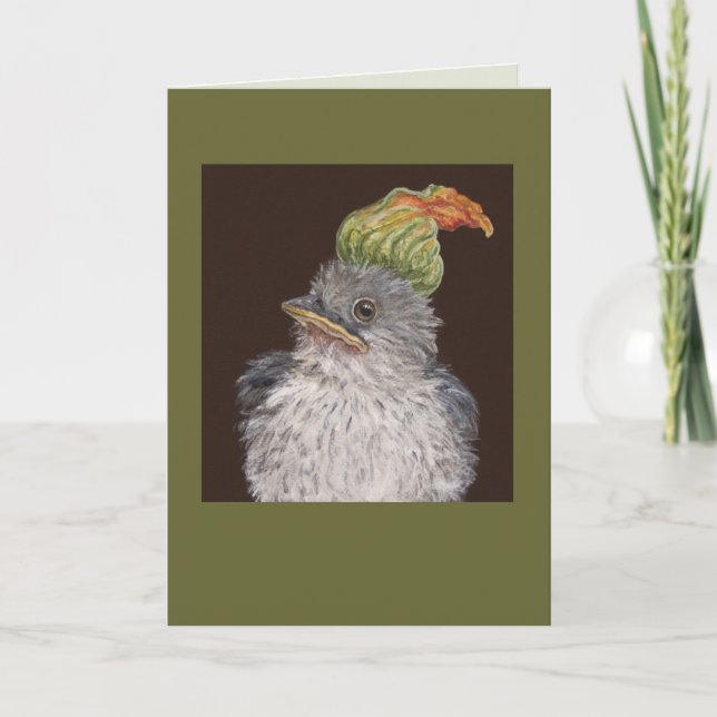 Bita la tarjeta de bebé de burla (Anverso)