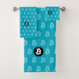 Bitcoin Azul (Estilo 2)