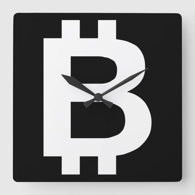 Bitcoin B reloj de pared Guay (Anverso)