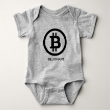 Bitcoin - mono del jersey del bebé