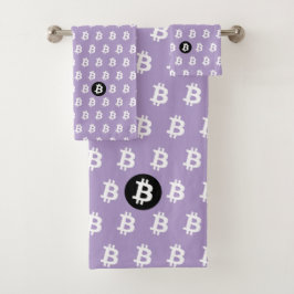 Bitcoin Morado Claro