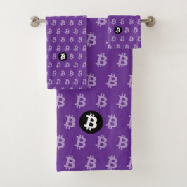 Bitcoin Púrpura (Estilo 2)