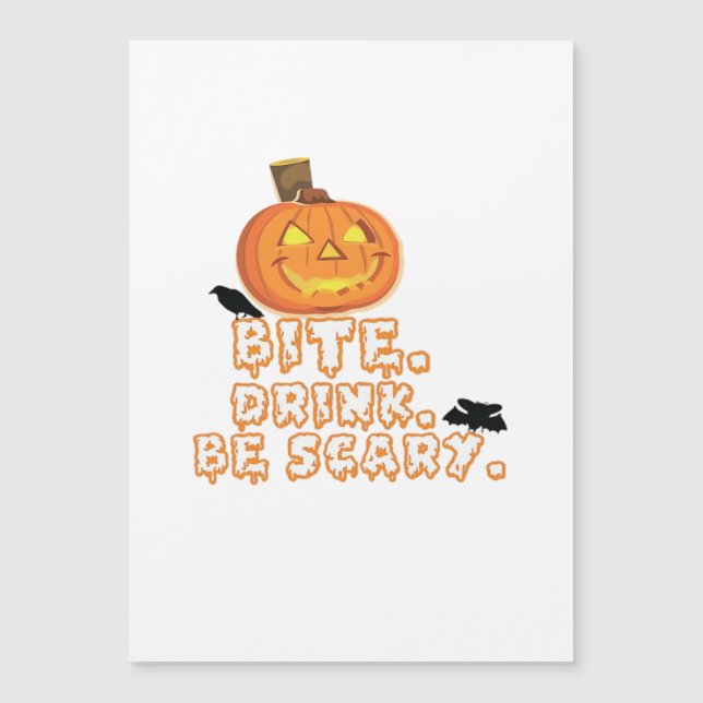 Bite Bebe Be Scary Halloween (Anverso)