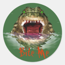 Bite Me pegatina