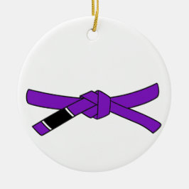 BJJ Correa púrpura ornamento brasileño jiu-jitsu