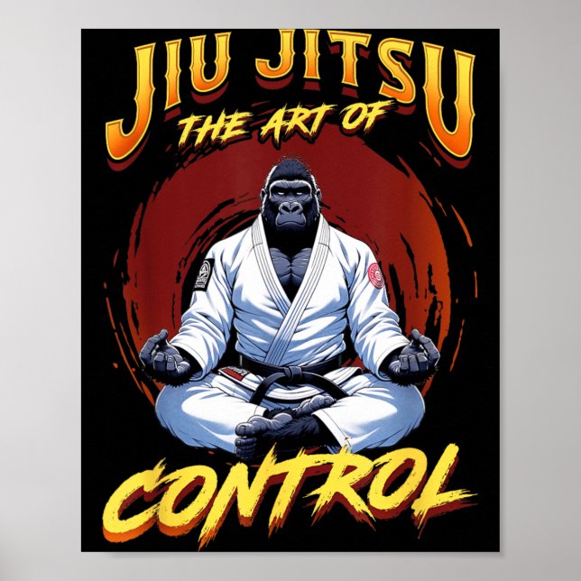 BJJ El Arte Del Control - Big Grappling Jiu Jitsu (Frente)