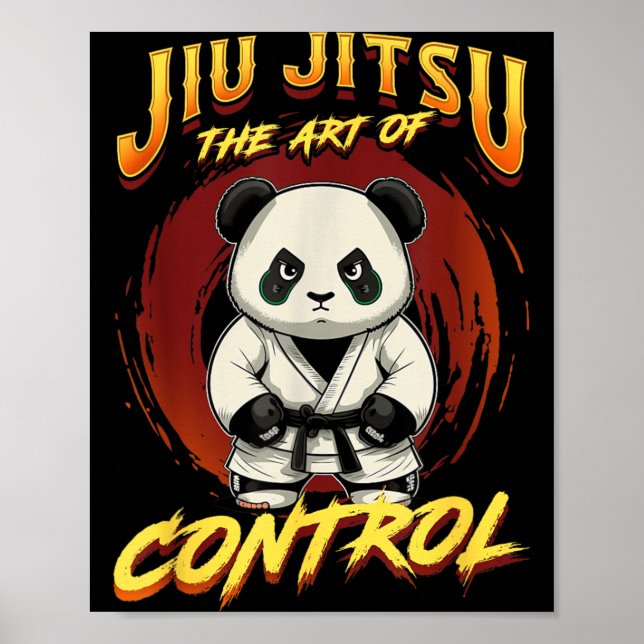 BJJ El Arte Del Control - Grappling Jiu Jitsu Pand (Frente)