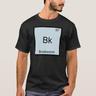 Bk - Camiseta divertida con símbolo de elemento de