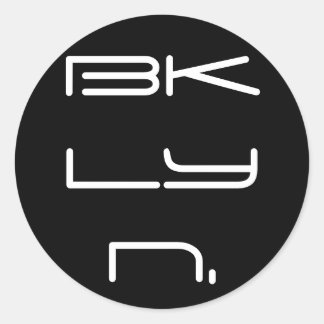 bklyn en el pegatina medio *recuento de 20