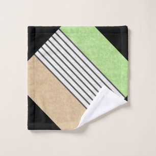 Blac beige del blanco de la verde menta de los