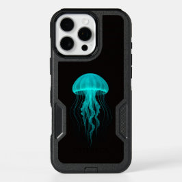 Black 4 Luxe iPhone 16 Pro Max, Green Jellyfish