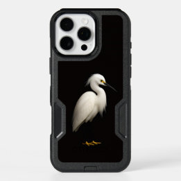 Black 4 Luxe iPhone 16 Pro Max, Snowy Egret