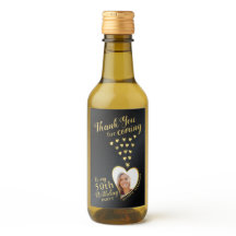 Black and Gold 50th Birthday Photo You