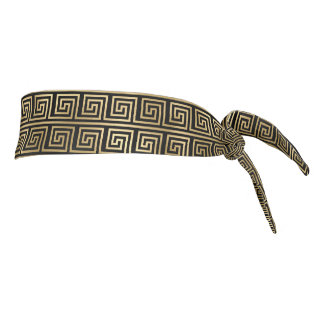 Black and Gold Greek Key Pattern