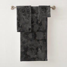 Black And Gray Abstract Graphic Art Design