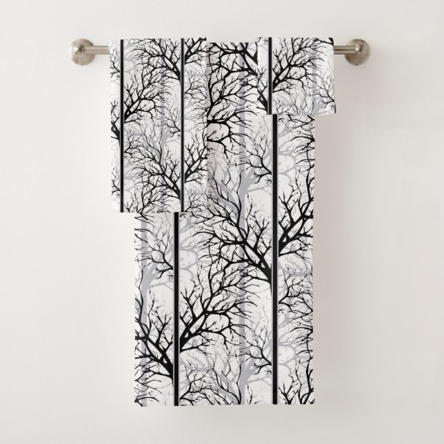 Black and white abstract (In situ)