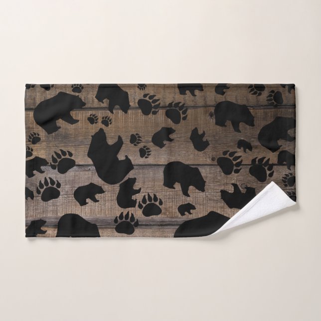 Black Bear Black Bear Papers (Toalla de mano)