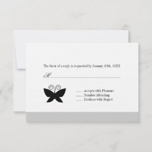 Black Butterfly Rsvp