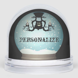 Black cat otoño chandelier otoño bola de nieve oto