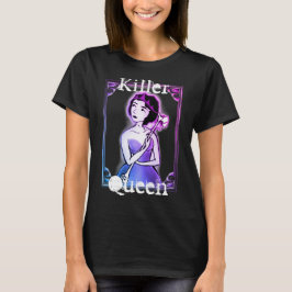 Black de la camiseta de la reina asesina Tarot