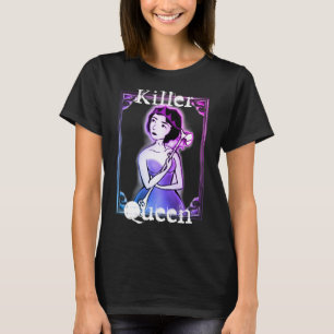 Black de la camiseta de la reina asesina Tarot