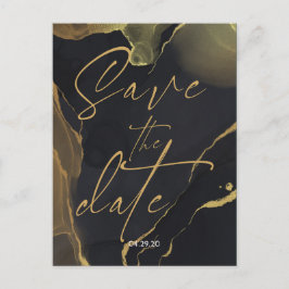 Black & Gold M Guardar la tarjeta postal del anunc