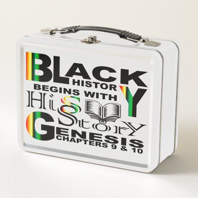 Black HisStory I Lunch Box I Front&Back (Anverso)
