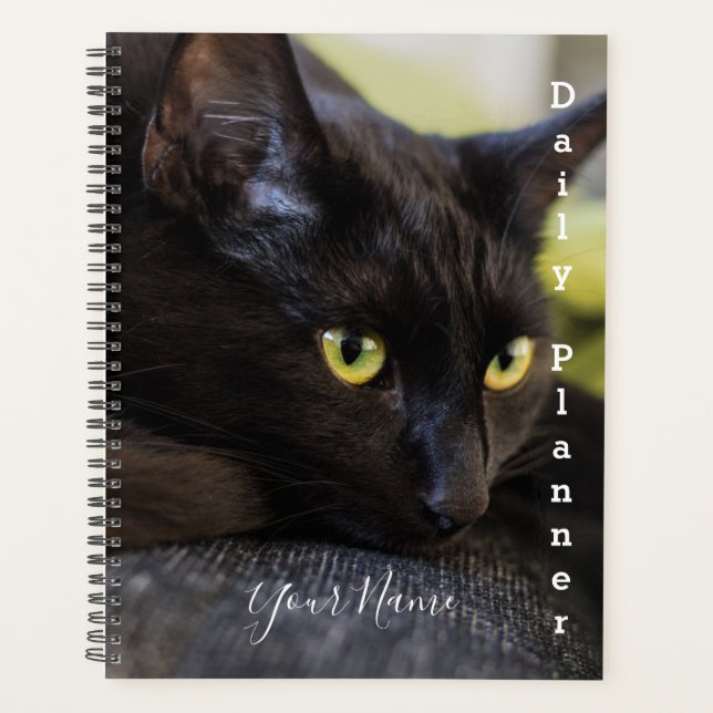 Black Kitty - Planificador Diario- HAMbWG (Anverso)