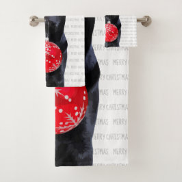 Black Lab Feliz Navidad - Perro Cute Labrador