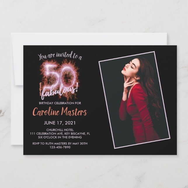 Black Pink 50 y todavía fabulosa fiesta de cumplea (Anverso)