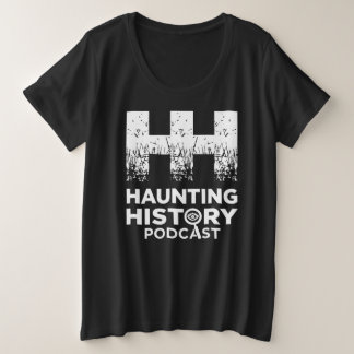 Black Plus T con logotipo HHP blanco