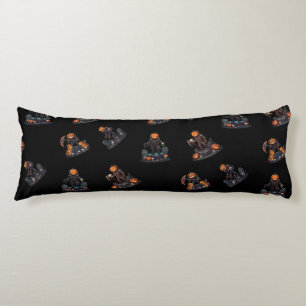 🖤 Black Pumpkin King Cojín decorativo 🎃