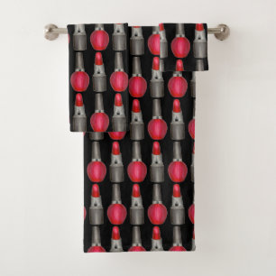 Black Red Fashionista Lipstick Nail Maquillaje Pol