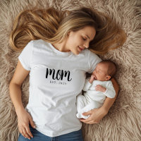 Black Script establece la camiseta de mamá