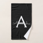 Black Silver Modern Script Girly Monograma Nombre<br><div class="desc">Planificador de monograma de escritura simple negro y plateado con un nombre de bloc de notas en espiral. Esto hace que el dulce perfecto cumpleaños 16, boda, ducha de novia, aniversario, ducha de bebé o fiesta de soltera sea regalo para alguien que ama el lujo glam y los estilos de...</div>