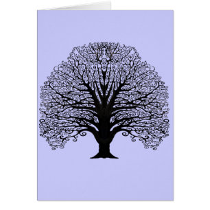 Black Swirl Tree Gracias